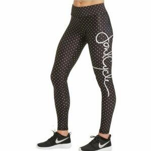 NWT Terez × Soulcycle Black & White Polka Dot Leggings Limited Edition Cycling S